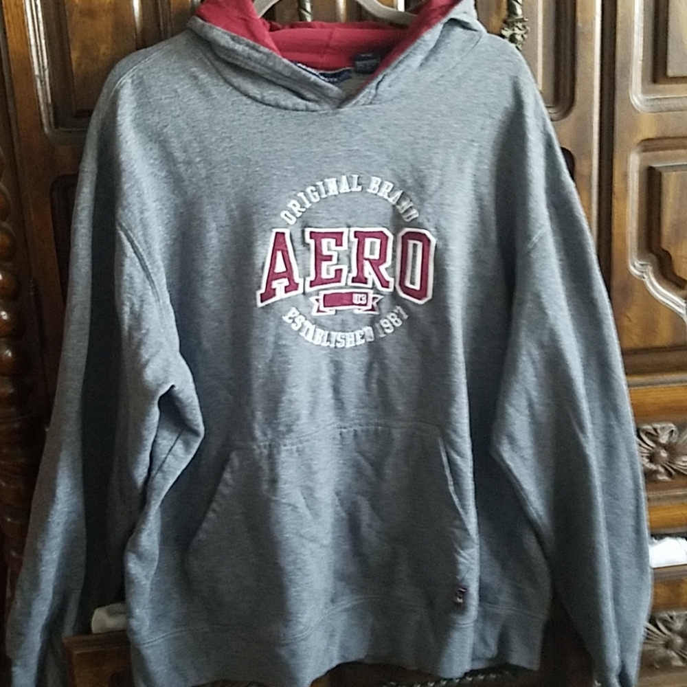 Aeropostale gray hoodie
